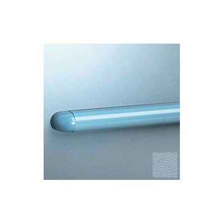 Pawling Accent Rail, Rounded W/Aluminum Retainer, 1-1/8"H x 12'L, Blue Fog EB-25-12-369